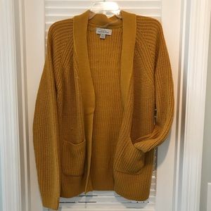 Knit chunky sweater